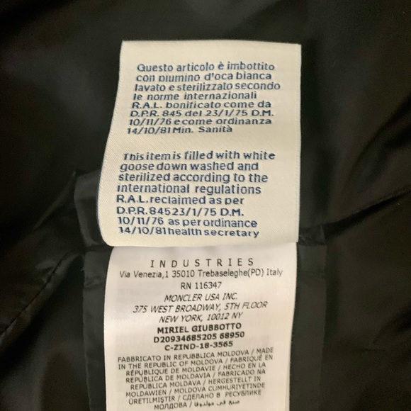 Moncler “ Miriel” Short Down Puffer- 2 - Picture 8 of 15